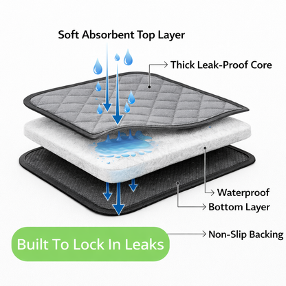 PawPad™  - The Leak-Proof Pee Pad Dogs Actually Use