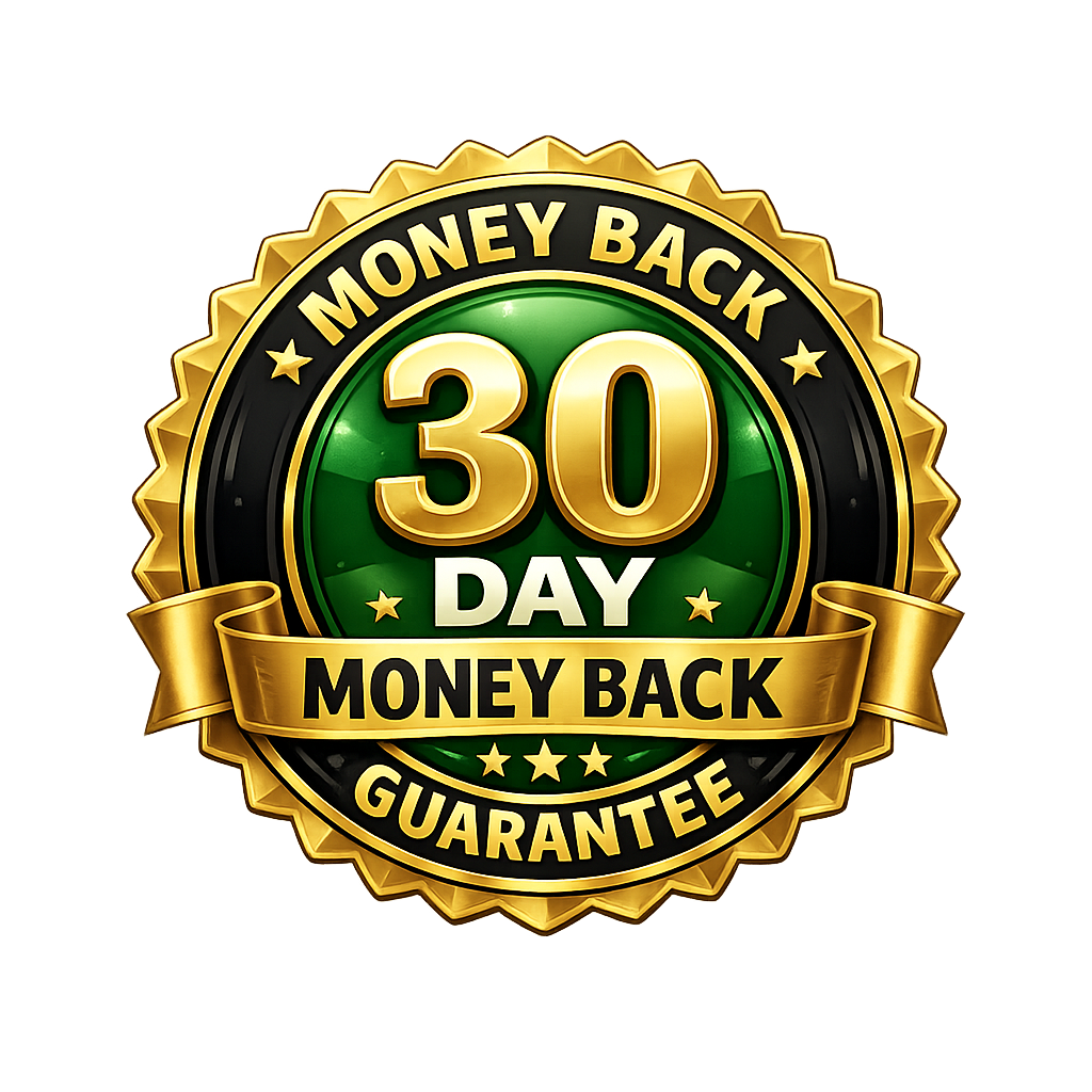 30 day guarantee badge